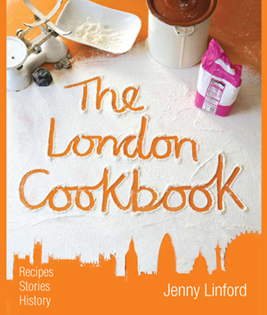 Cover of 'The London Cookbook' by Barnet resident, Jenny Linford